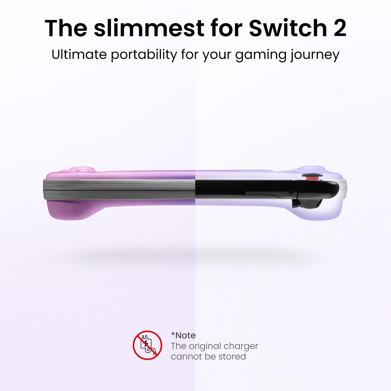 tomtoc G50 Switch 2 JoyCarry Kit -G50 Sling Crossbody Bag and G05S3 Slim Case for Nintendo Switch 2, Protective Travel Carrying Gaming Pouch - Image 5