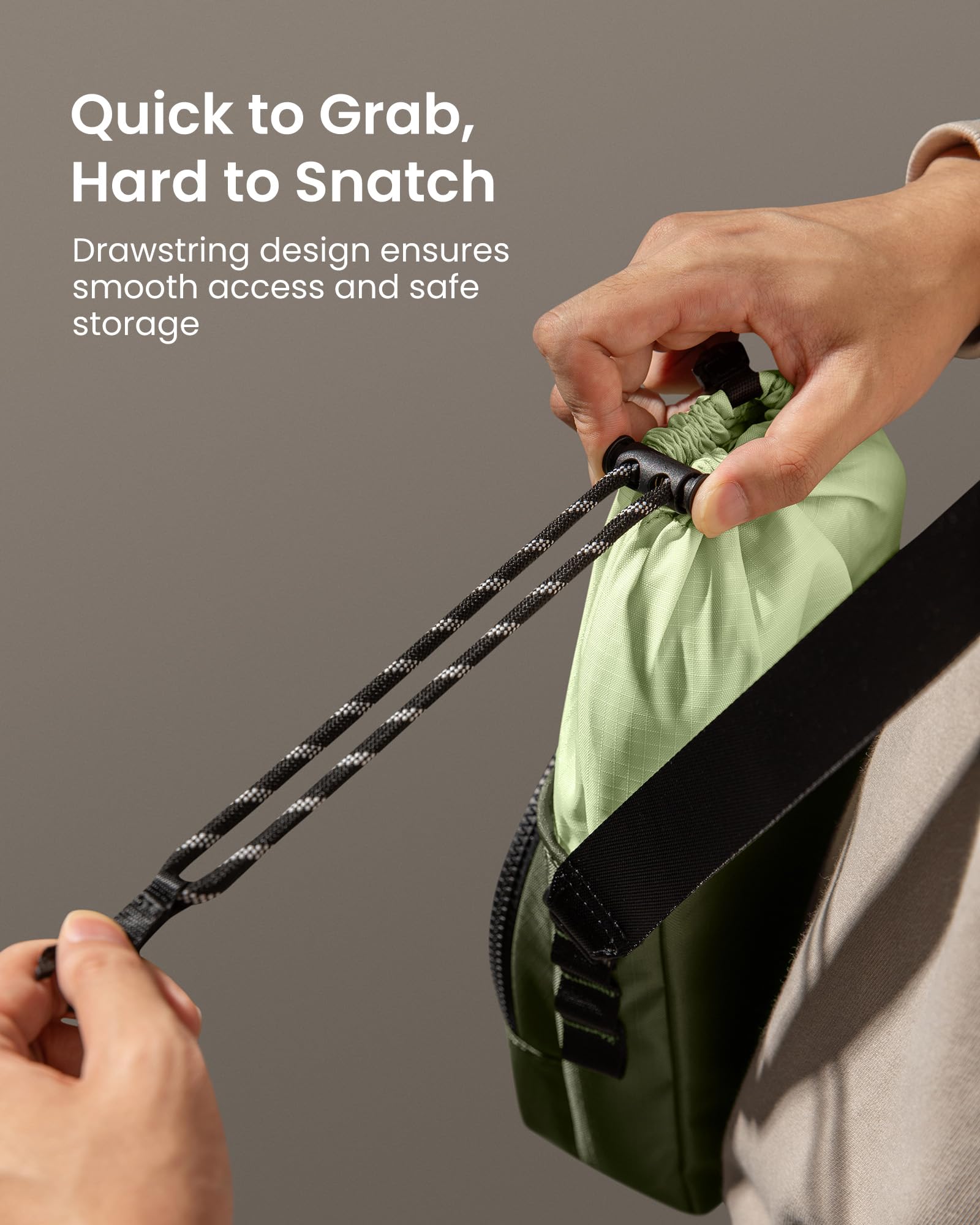 tomtoc G50 Switch 2 JoyCarry Kit -G50 Sling Crossbody Bag and G05S3 Slim Case for Nintendo Switch 2, Protective Travel Carrying Gaming Pouch - Image 8